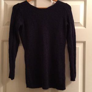 Rachel Zoe sweater w/ open weave back